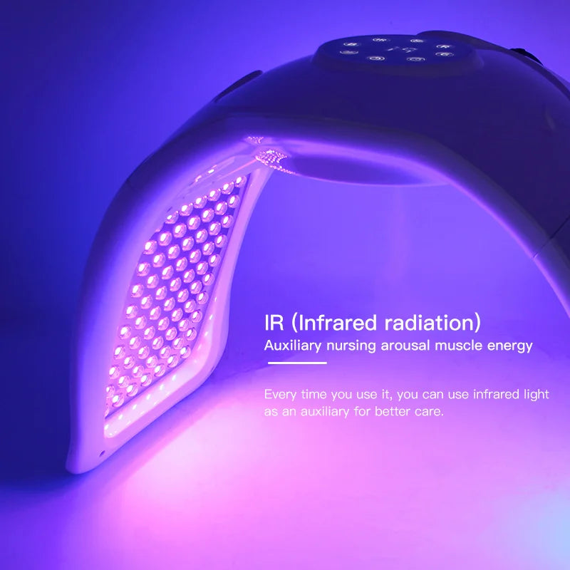 8 Color LED Facial Mask Photon Skin Rejuvenation Machine
