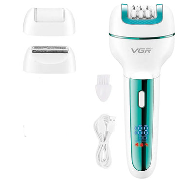 3in1 Epilator Women Electric Shaver Face Underarms & Legs