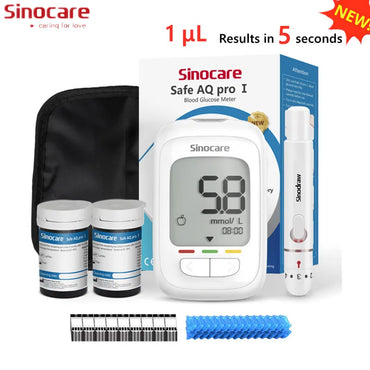 Blood Glucose Meter Glucometer Kit Diabetes Tester