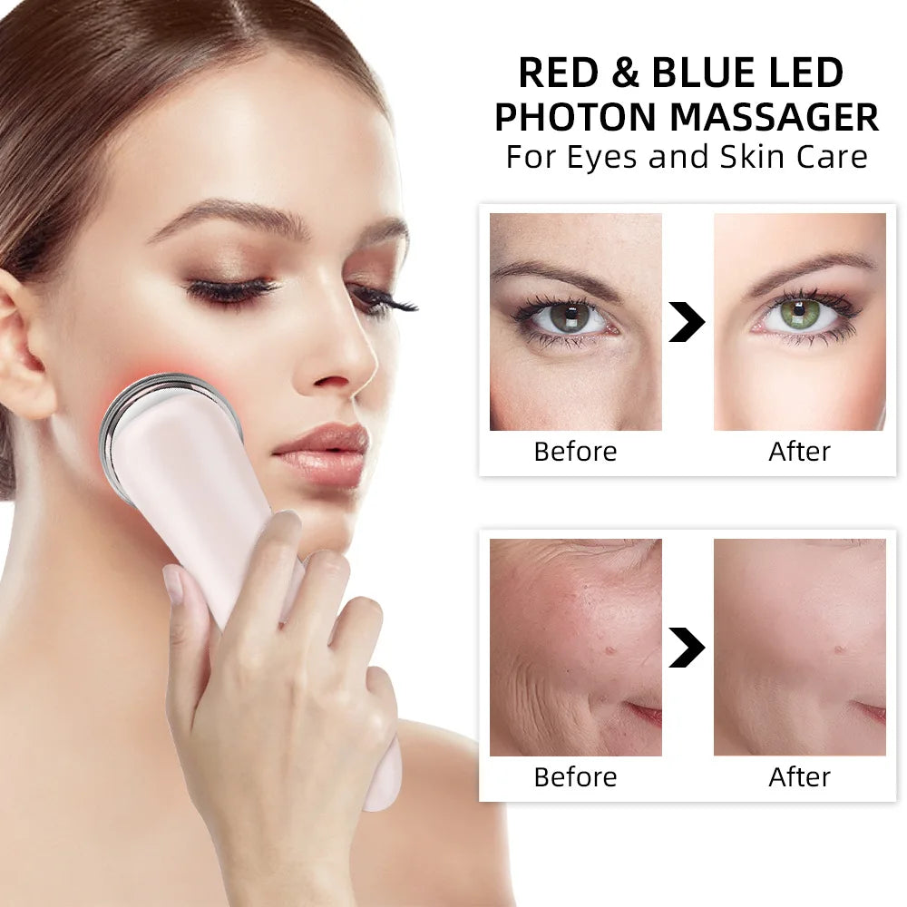 Multifunction Facial Massager 4 Radio Frequency Device