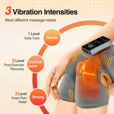 Electric Shoulder Brace Heated Knee Massager Vibration