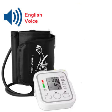 Digital Blood Pressure and Heart Rate Pulse Meter