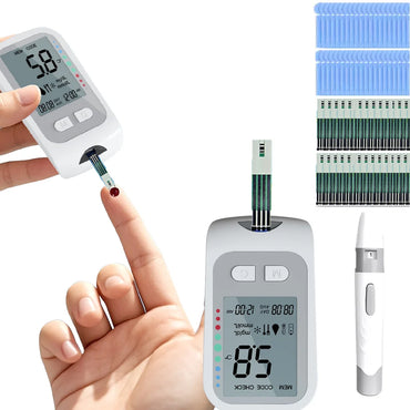 Blood Glucose Meter Diabetes Kit 50pc Test Strips Lancet