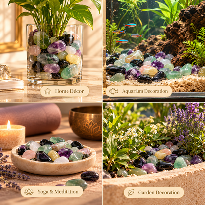 Natural Black Tourmaline – Protection & Grounding Stones
