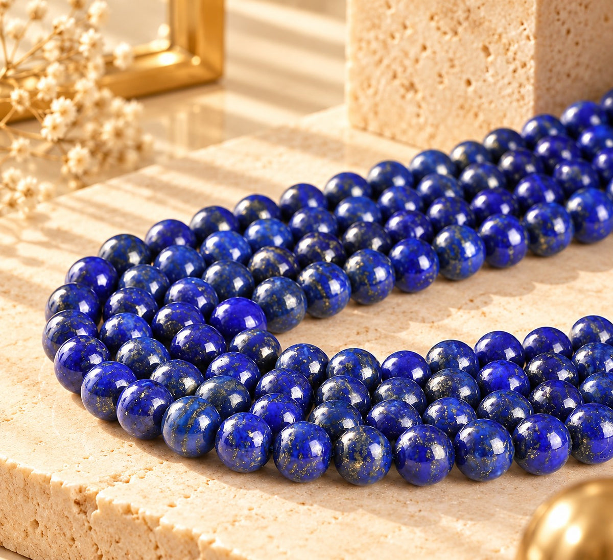 Natural Lapis Lazuli Beads – Jewelry Making