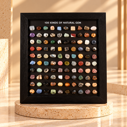 100-Piece Crystal & Mineral Collection