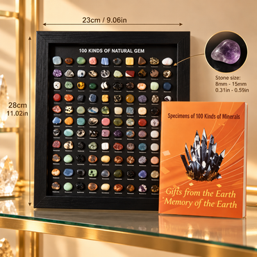 100-Piece Crystal & Mineral Collection