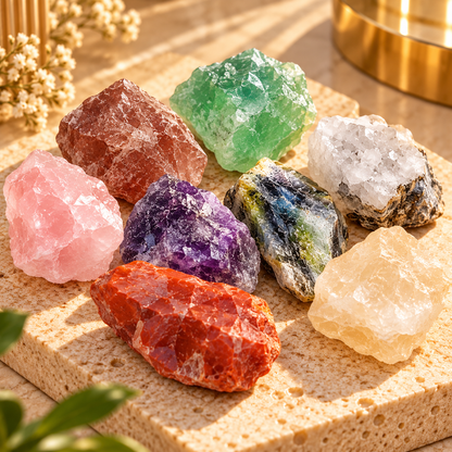 Natural Raw Crystal & Mineral Specimen Collection