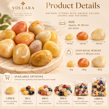 Natural Tumbled Crystals & Gemstones