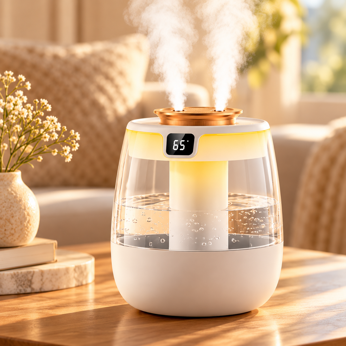 Dual Mist Air Humidifier – 1.3L