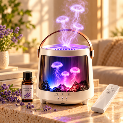 Jellyfish Aurora Aroma Diffuser – 300ml