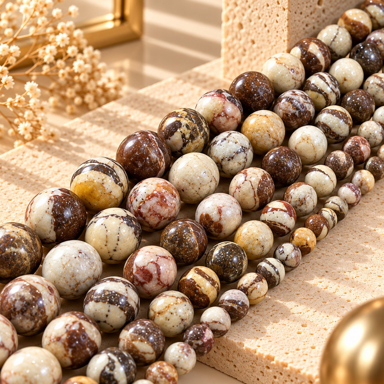 Natural Gemstone Beads for Jewelry Making