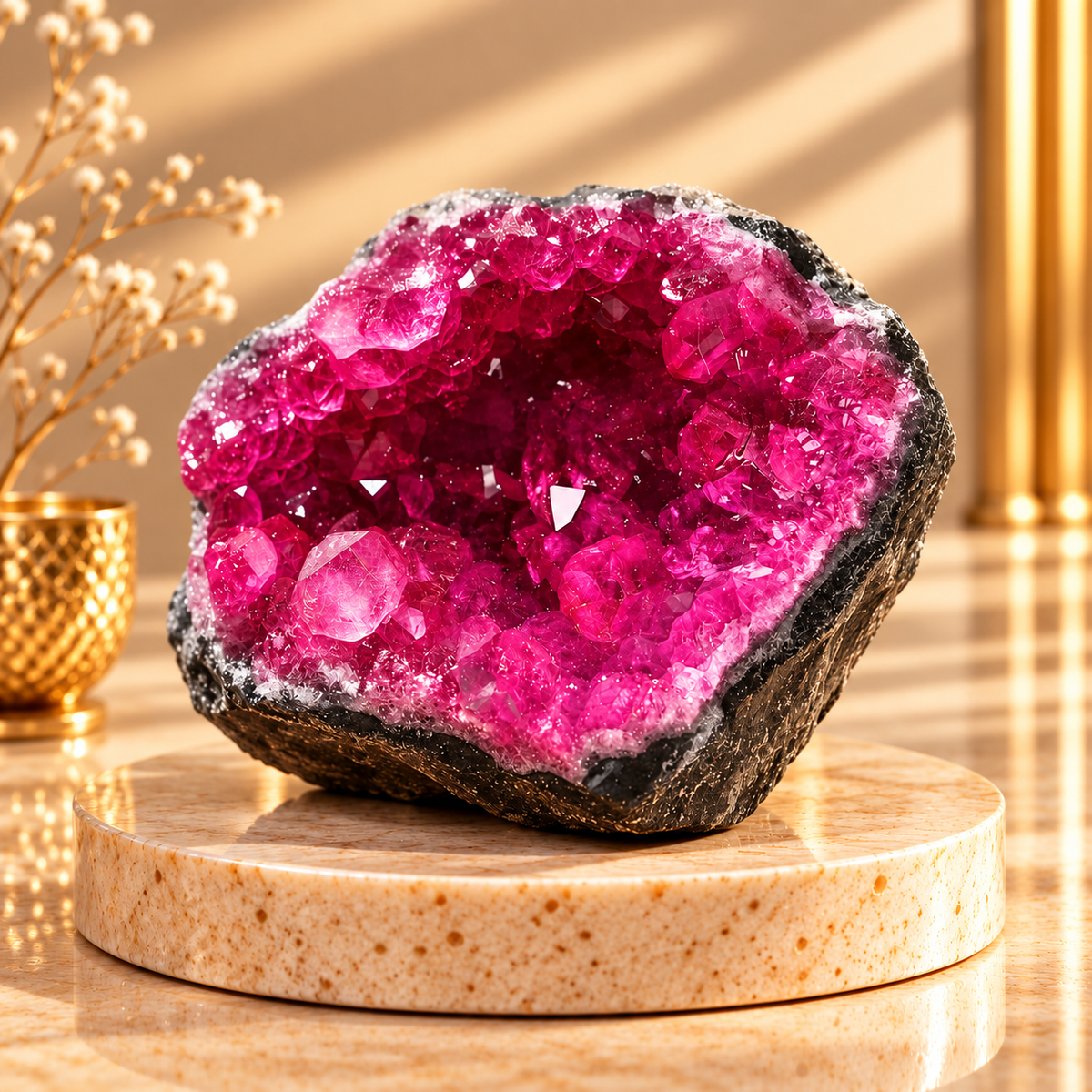 Natural Pink Quartz Cluster – Love & Crystal Décor