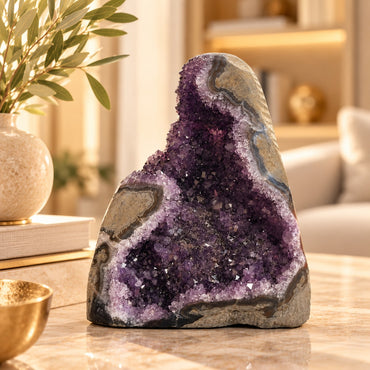 Natural Amethyst Cluster – Spiritual Energy & Home Décor