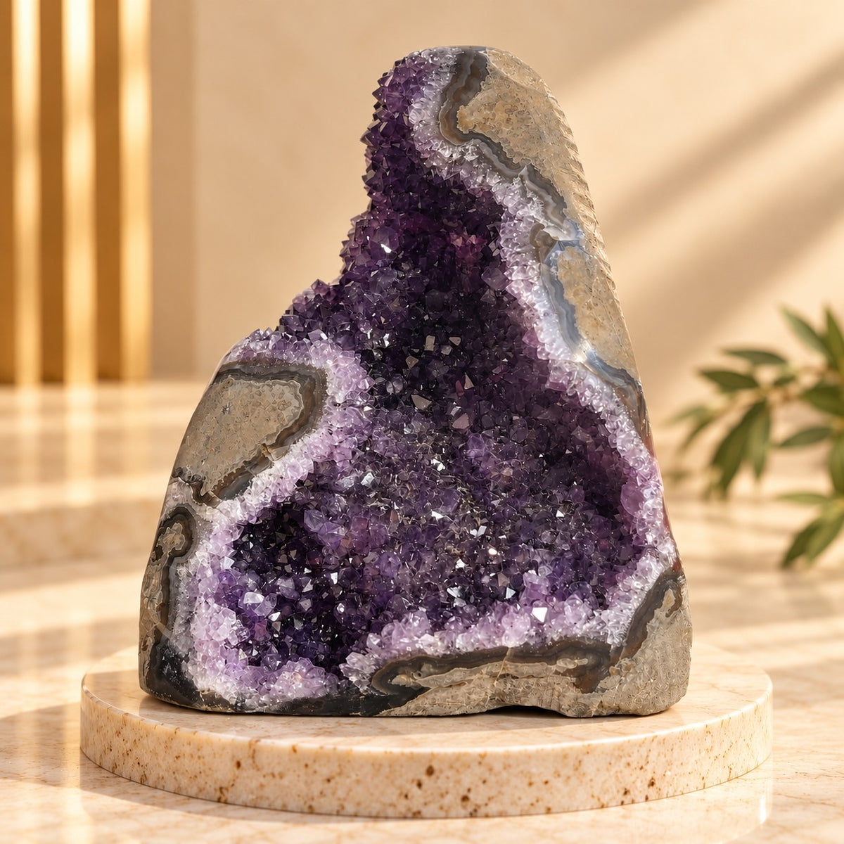 Natural Amethyst Cluster – Spiritual Energy & Home Décor