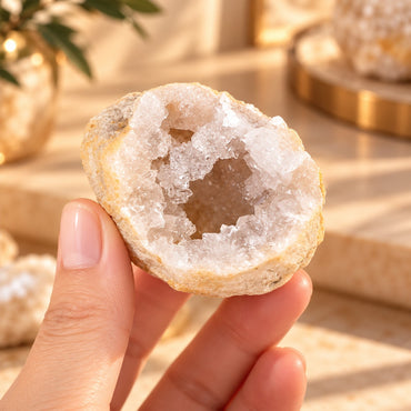 Break Open Geode – Natural Crystal Stone