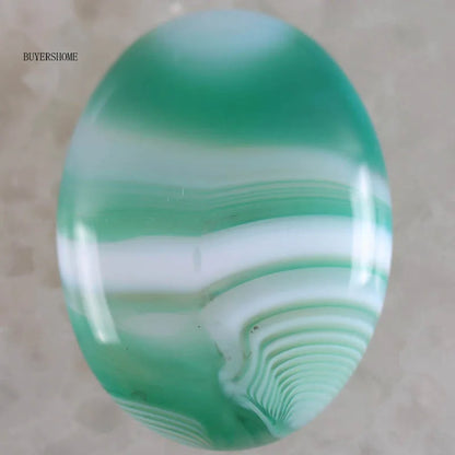 1Pcs 40x30MM Oval CAB Cabochon For Making Pendant Natural Stone Bead  Tiger Eye Onyx Opal Onyx Pink Crystal Quartz Cabochon