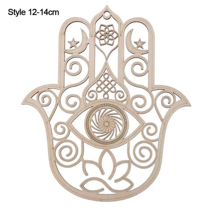 14cm Wooden Wall Sign Flower of Life Shape Laser Cut Wood Wall Art Home Decor Coasters Craft Making Sacred Geometry Ornament
