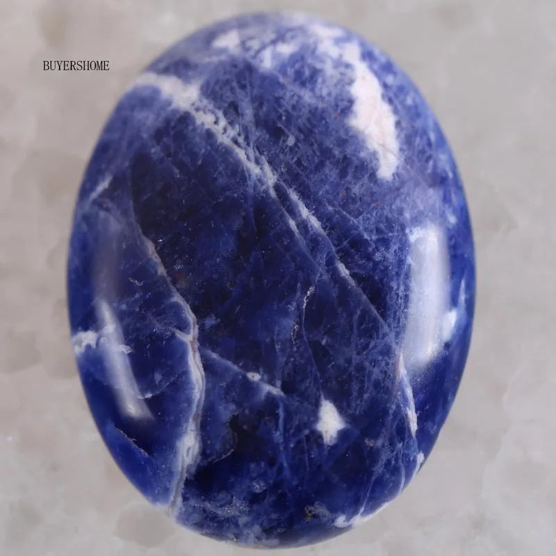 1Pcs 40x30MM Oval CAB Cabochon For Making Pendant Natural Stone Bead  Tiger Eye Onyx Opal Onyx Pink Crystal Quartz Cabochon