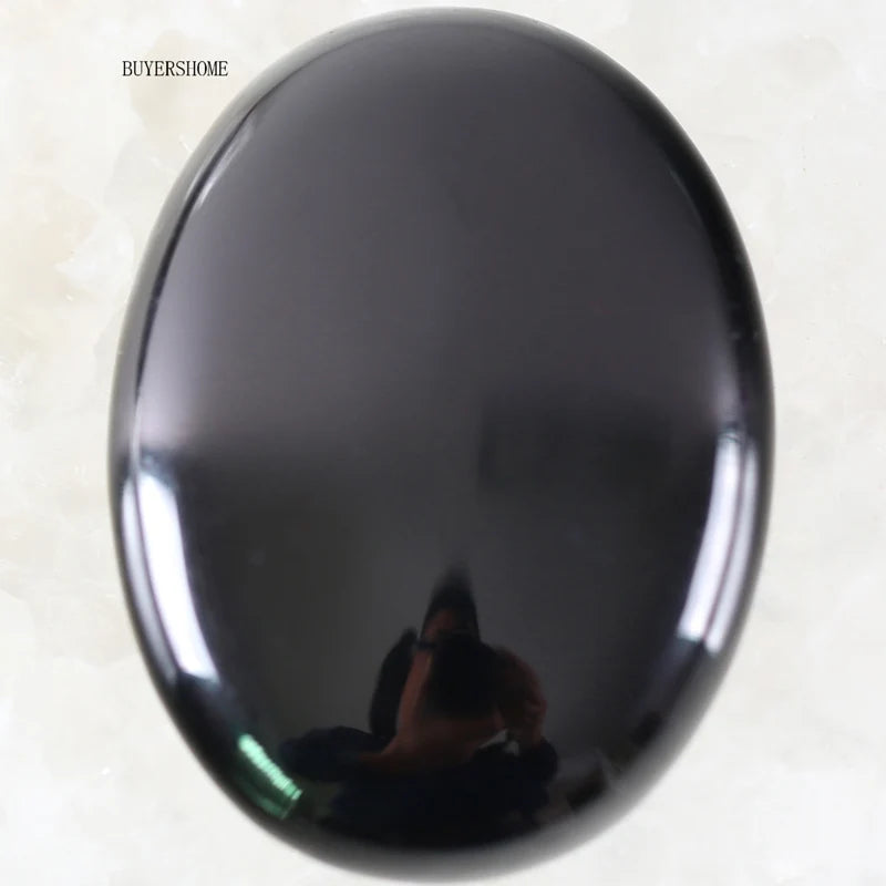 1Pcs 40x30MM Oval CAB Cabochon For Making Pendant Natural Stone Bead  Tiger Eye Onyx Opal Onyx Pink Crystal Quartz Cabochon