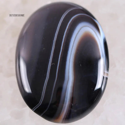 1Pcs 40x30MM Oval CAB Cabochon For Making Pendant Natural Stone Bead  Tiger Eye Onyx Opal Onyx Pink Crystal Quartz Cabochon