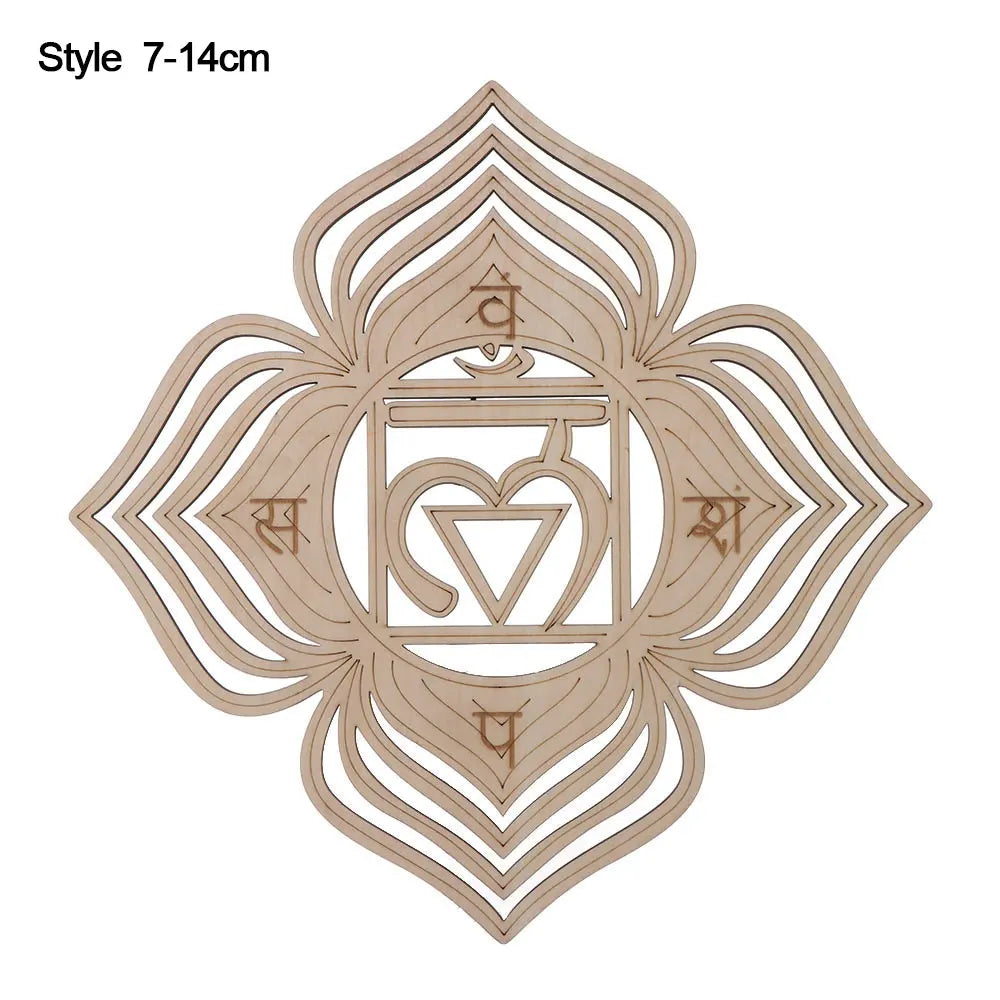 14cm Wooden Wall Sign Flower of Life Shape Laser Cut Wood Wall Art Home Decor Coasters Craft Making Sacred Geometry Ornament
