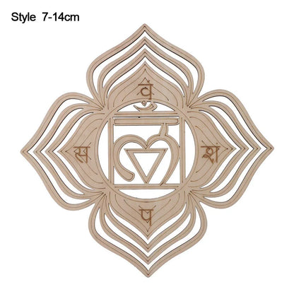 14cm Wooden Wall Sign Flower of Life Shape Laser Cut Wood Wall Art Home Decor Coasters Craft Making Sacred Geometry Ornament