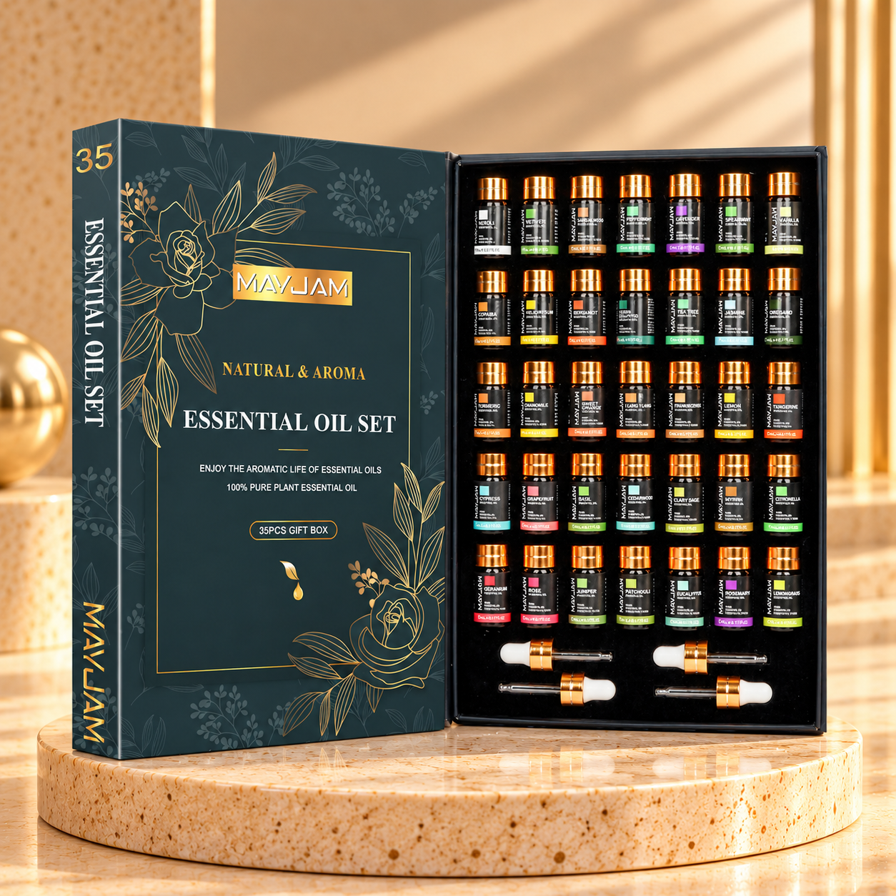 35 Essential Oils Gift Collection – MAYJAM