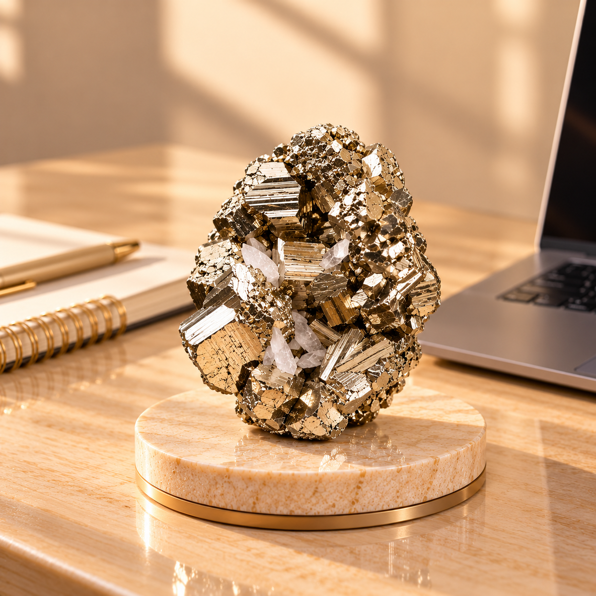 Natural Peruvian Pyrite – Prosperity & Abundance