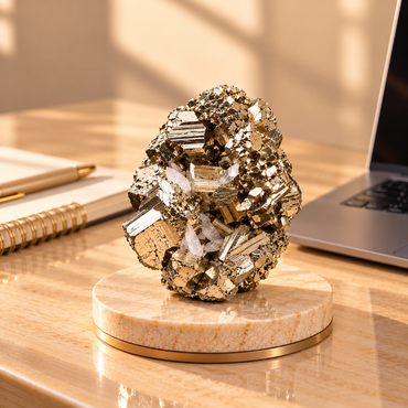 Natural Peruvian Pyrite – Prosperity & Abundance