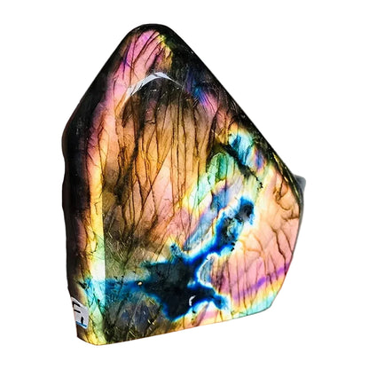 Natural Rainbow Labradorite – Freeform Crystal for Reiki & Décor