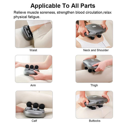 Muscle Massager : High Frequency, shoulders, back, arms and legs - WiseWell.Shop