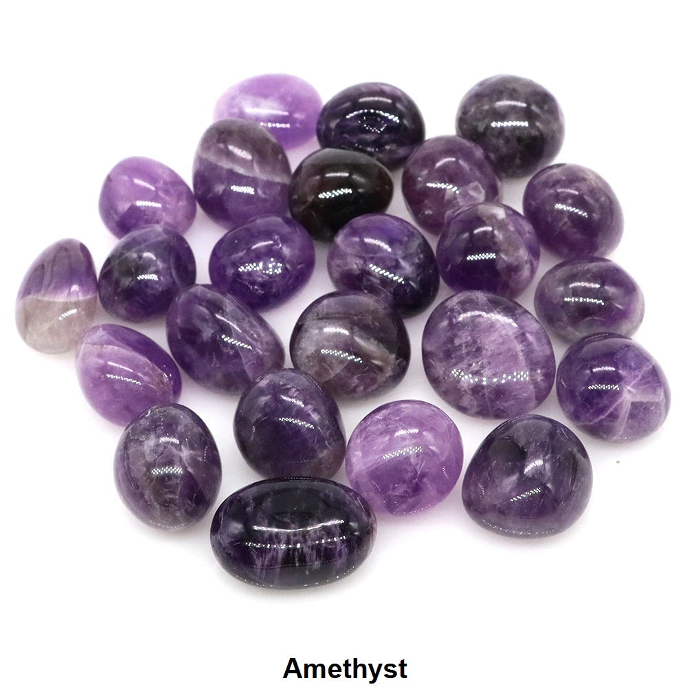 Lapis Lazuli Natural Tumbled Stones Healing Crystals Quartzs Energy Mineral Gemstones Collection Aquarium Garden Home Decoration