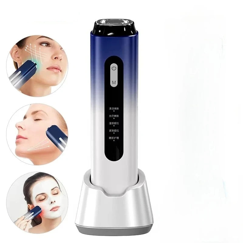 Red Blue light  Radio Frequency  Lift Firming Lines Age Skin Rejuvenation
