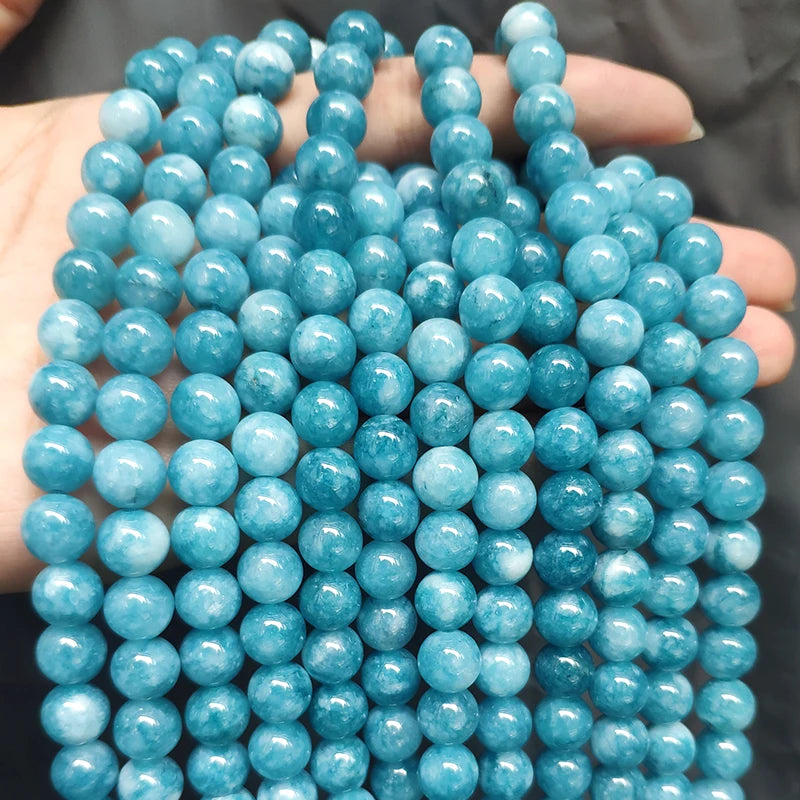 Natural Yooperlite Stone Beads for Jewelry Making