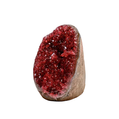 Red Amethyst Geode – Reiki & Home Décor