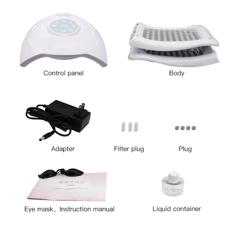8 Color  LED Facial Mask Photon Skin Rejuvenation Machine