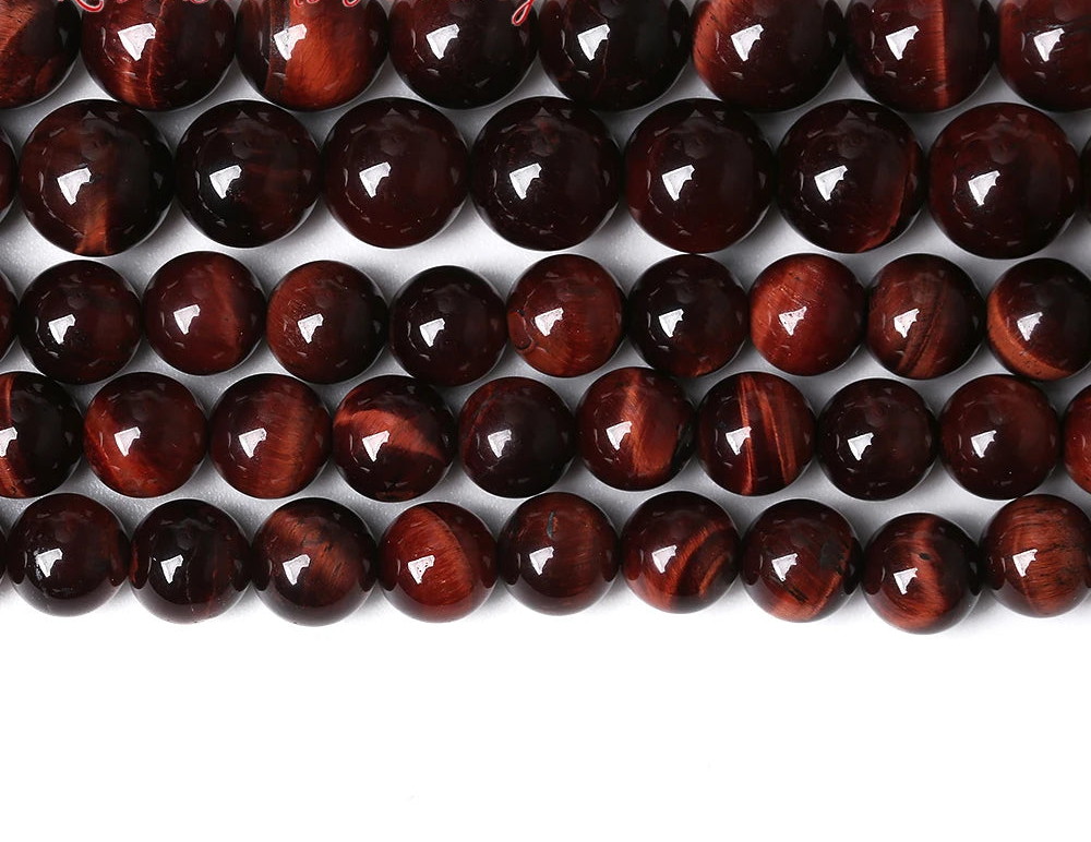 Natural Tiger Eye Beads for Jewelry Making