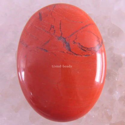 1Pcs 40x30MM Oval CAB Cabochon For Making Pendant Natural Stone Bead  Tiger Eye Onyx Opal Onyx Pink Crystal Quartz Cabochon