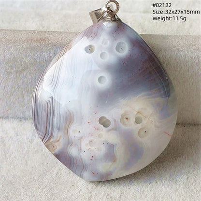 Natural Black Persian Agate Pendant Necklace Eye Women Men Jewelry Rare Fashion Gemstone Pink Agate Necklace AAAAAA