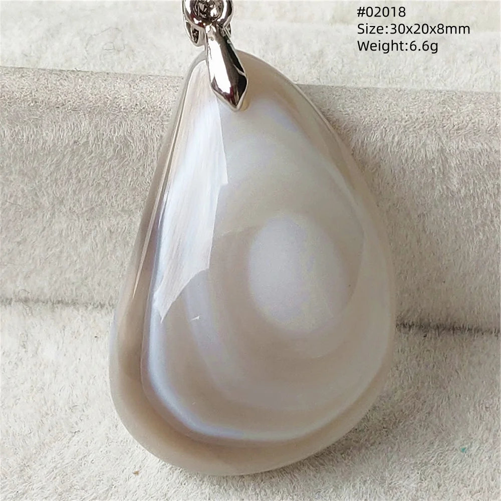 Natural Black Persian Agate Pendant Necklace Eye Women Men Jewelry Rare Fashion Gemstone Pink Agate Necklace AAAAAA