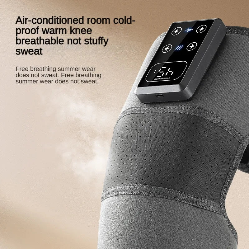 Electric Shoulder Brace Heated Knee Massager Vibration