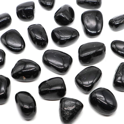 Natural Black Tourmaline Irregular Tumbled Stone Reiki Healing Crystal Energy Quartz Mineral Specimen Aquarium Home Garden Decor