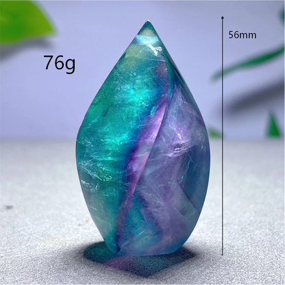 Rainbow Fluorite Flame  & Harmony