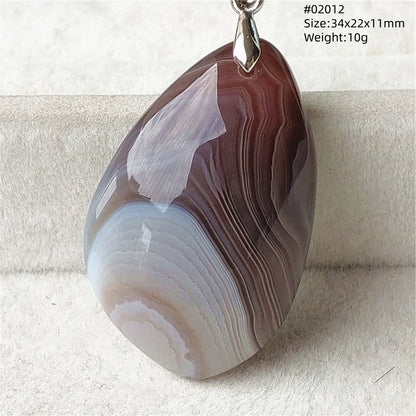 Natural Black Persian Agate Pendant Necklace Eye Women Men Jewelry Rare Fashion Gemstone Pink Agate Necklace AAAAAA