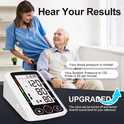 Digital  Blood Pressure and Heart Rate Pulse Meter