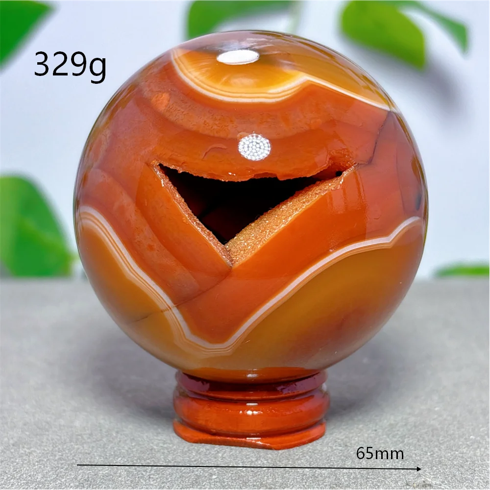 Sardonyx & Carnelian Sphere