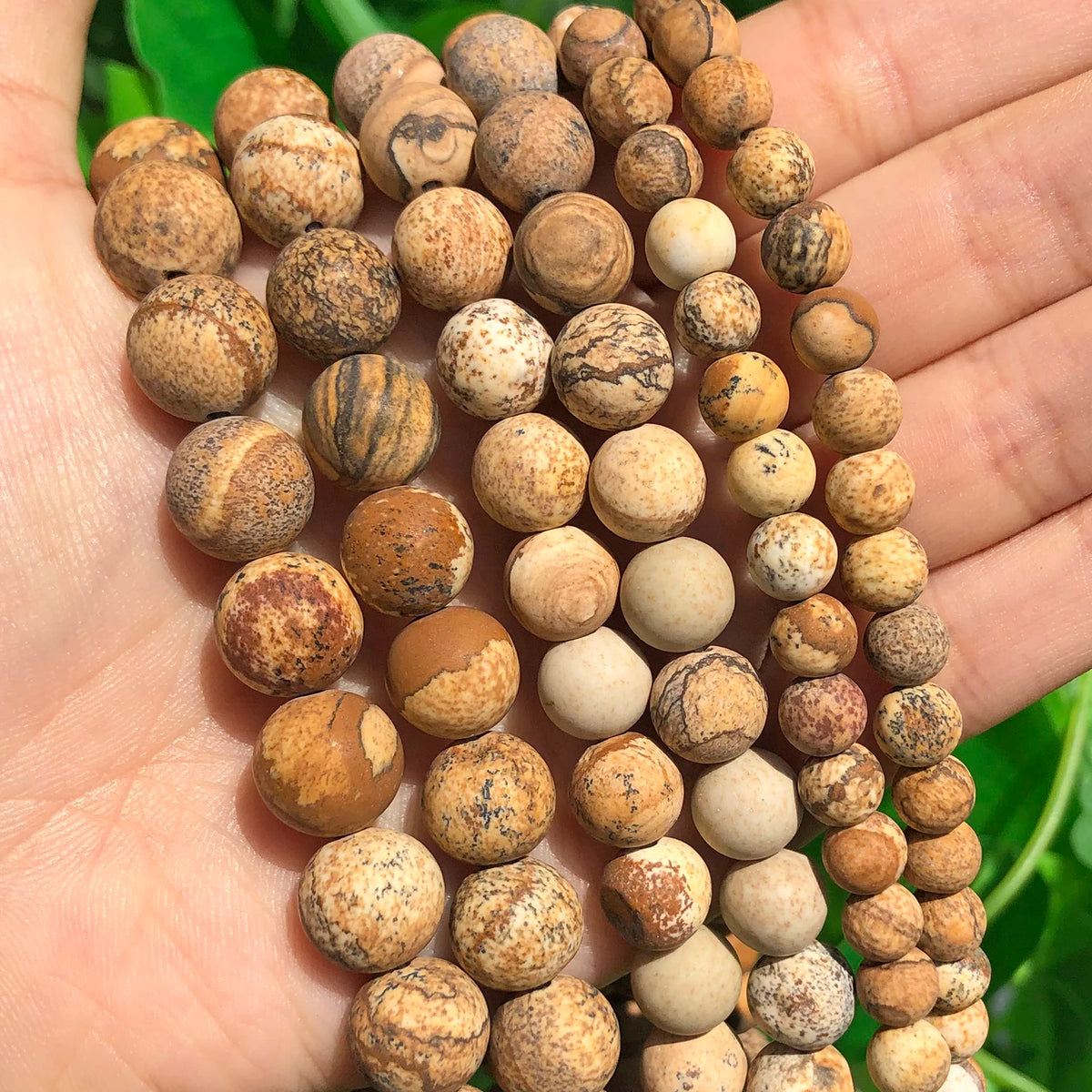 Natural Yooperlite Stone Beads for Jewelry Making