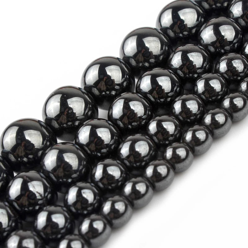 Natural Black Lava Stone Beads – Jewelry Making