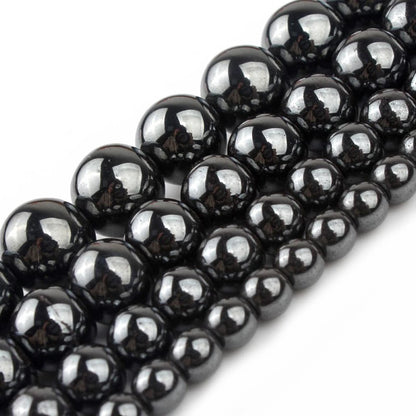 Natural Black Lava Stone Beads – Jewelry Making